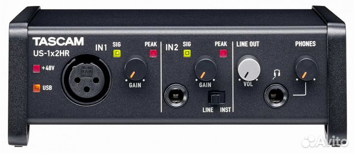 Аудио интерфейс Tascam US-1x2HR