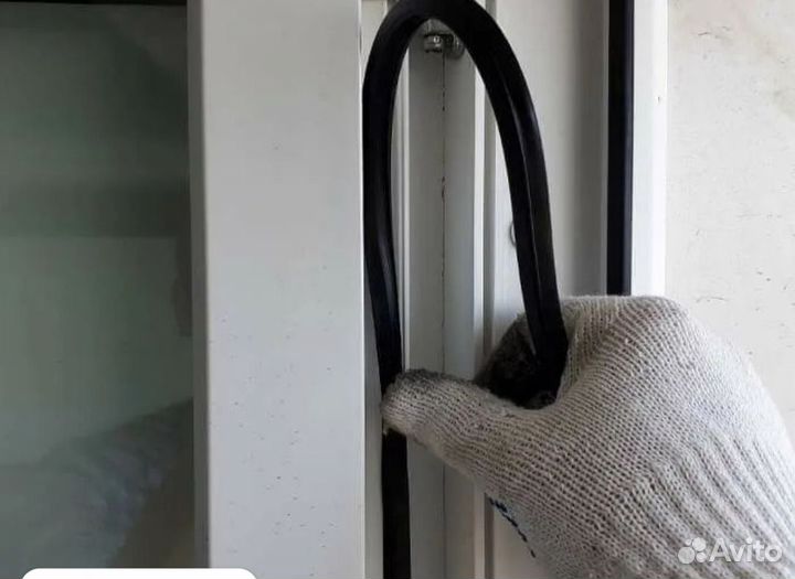 Ремонт окон. Замена уплотнителя