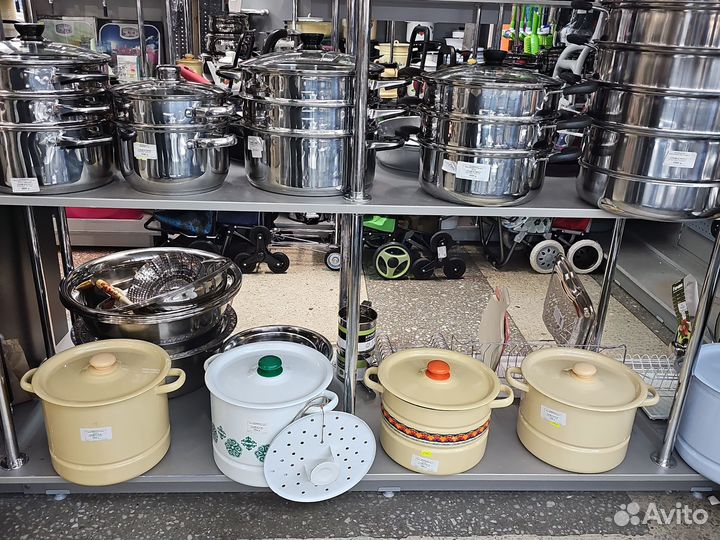 Мантоварка из нержавеющей стали для индукции