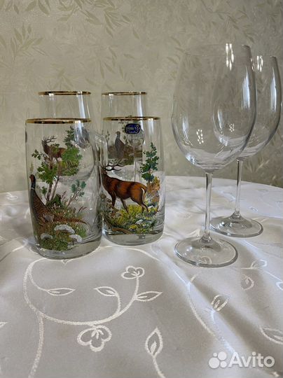 Бокалы Чехия для пиво ; вина