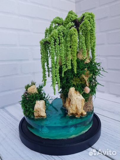 Моссариум в вазе 