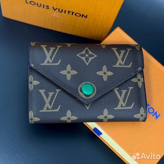 Louis vuitton кошелек женский натуральная канва