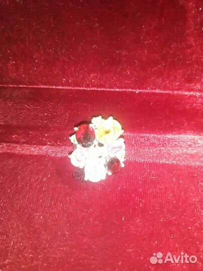 Кольцо серебряное