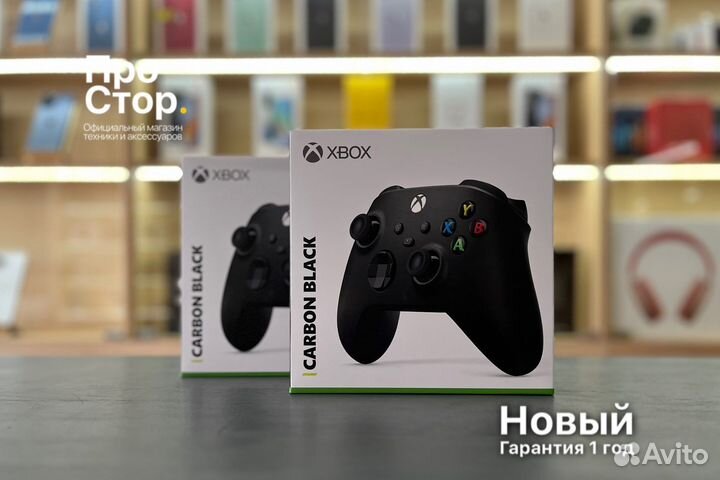 Контроллер для Xbox Series S/X Черный Оригинальный