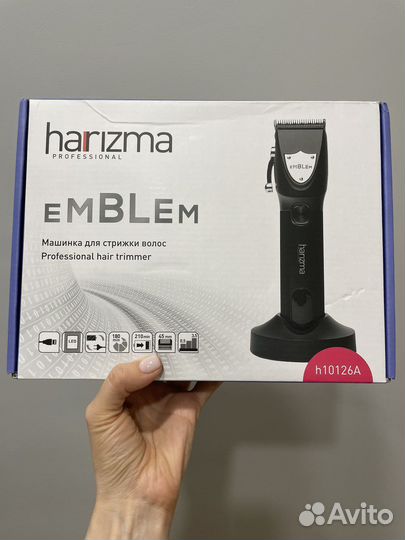 Машинка для стрижки волос Harizma Emblem h10126A
