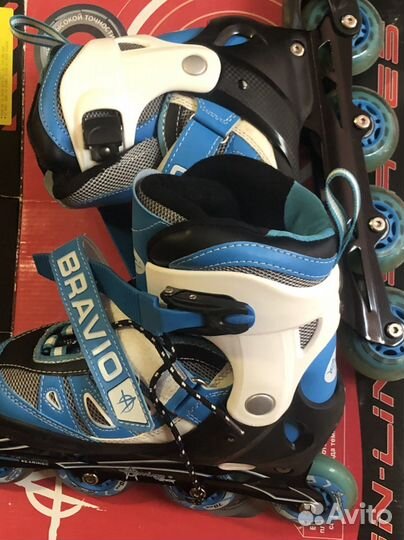 Роликовые коньки детские раздвижные