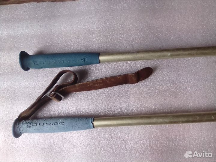 Палки лыжные Москва 135 см СССР