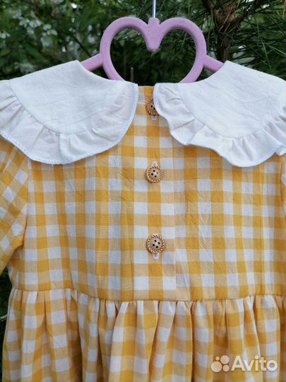Детское платье, ручной работы