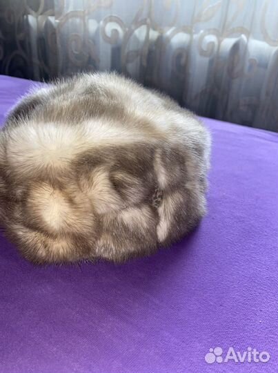 Шапка норковая (берет)