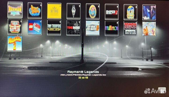 Sony Playstation 3 Slim 320 + 60 игр PS3