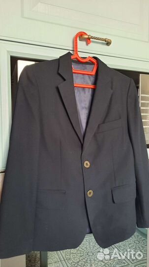 Пиджак школьный для мальчика 134