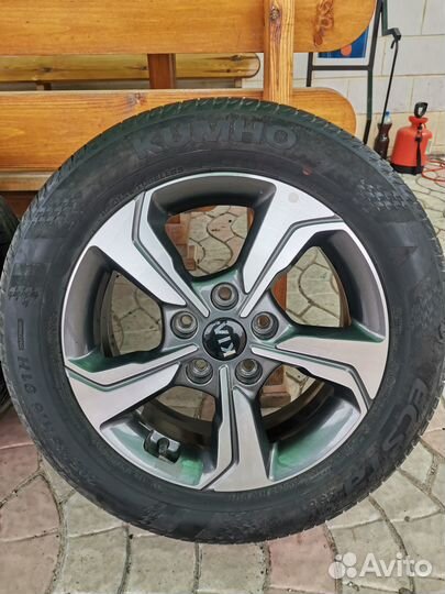 Колеса в сборе r16 летние оригинальные Киа