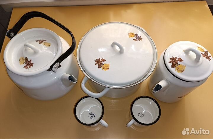 Набор столовой эмалированной посуды