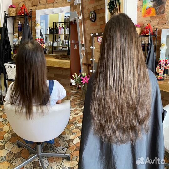 Безопасное наращивание волос, микро капсулы