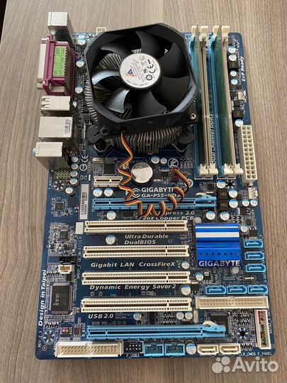 Материнская плата с процессором i3