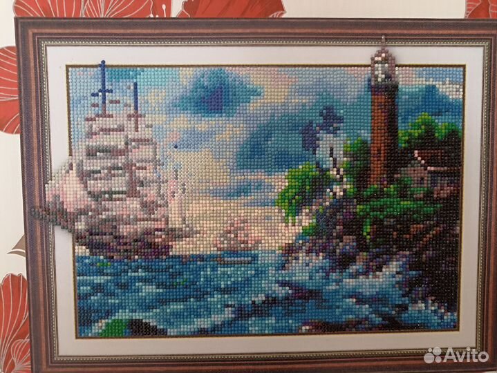Картина алмазная мозаика