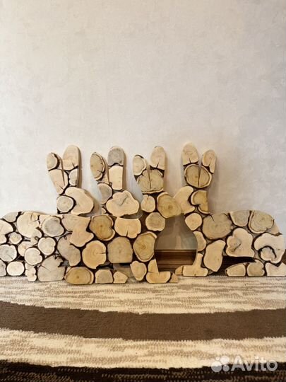 Панно из можжевельника