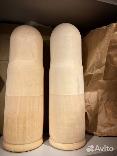 Штоф деревянный 0,75 -2 шт