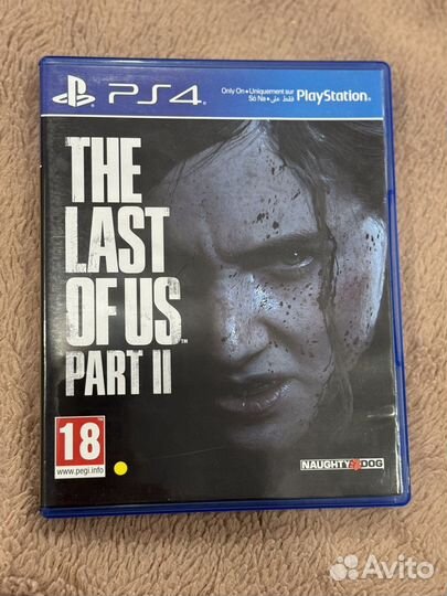 The last of us 2 ps4 диск