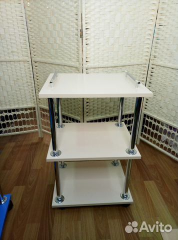 Столик этажерка тележка косметолога