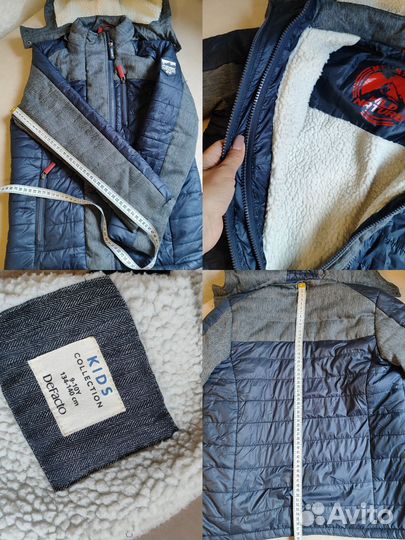 Куртки демисезонные на мальчика 134-140