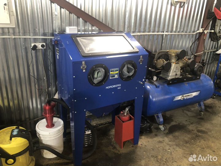 Пескоструйная очистка небольших деталей