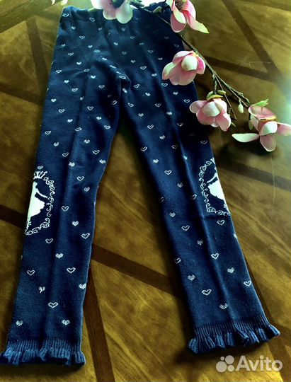 Легинсы тёплые 116 для девочки Malini