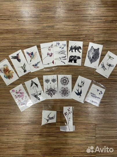 Переводные временные тату