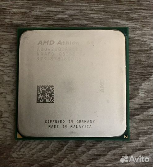 Процессор 2-х ядерный AMD Athlon 64 x2