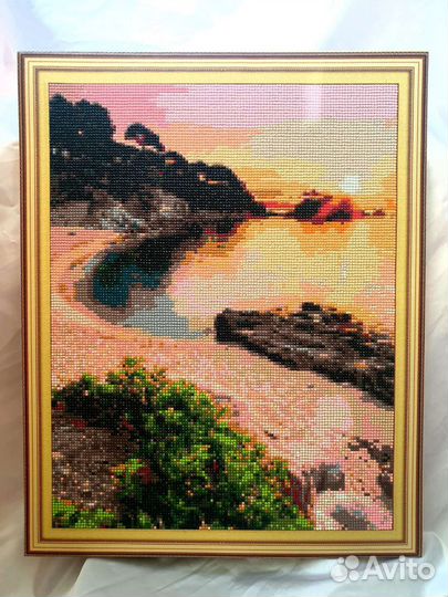 Картина из страз готовая