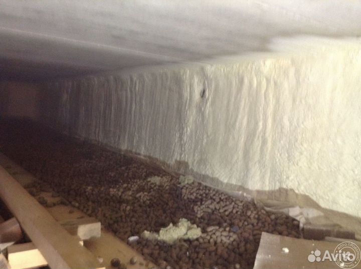 Утепление пенополиуретаном подвала дома