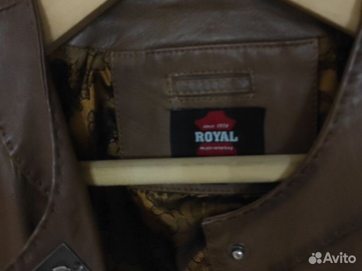 Куртка кожаная женская 48 размер