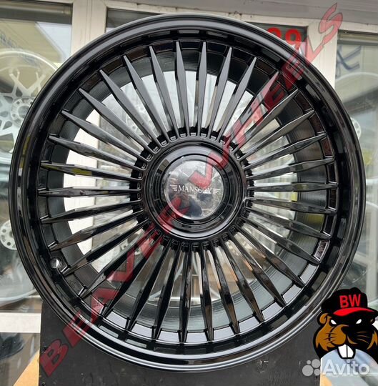 Диски R18 5x112 Mansory Black