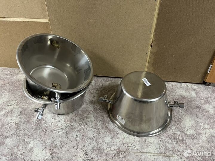 Таз алюминиевый (для газогеохимии)