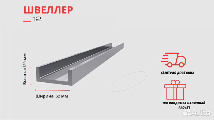 Швеллер оптом и в розницу. Все размеры в наличии