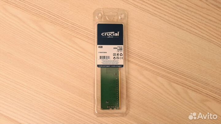 Новая Оперативная память DDR4 4GB 2400 мгц