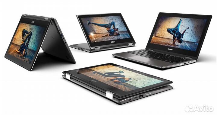 Сенсорный трансформер Acer FHD/4яд/I3/4Gb/Intel HD