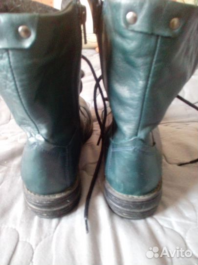 Ботинки женские натуральная кожа португалия 37р