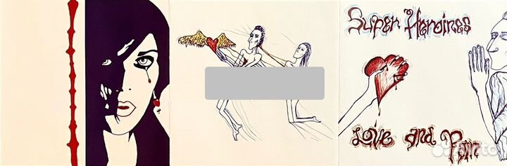 Super Heroines - Love And Pain CD Rus