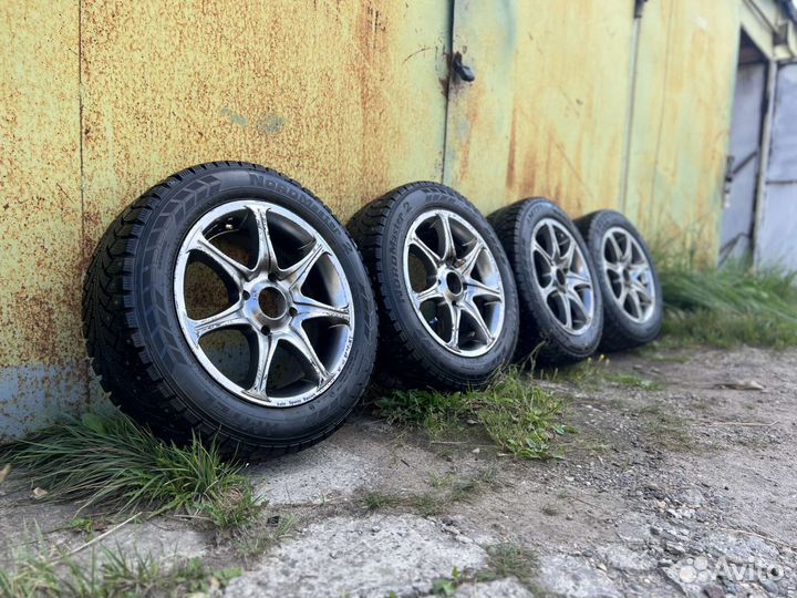 Литые диски r15 с зимней резиной