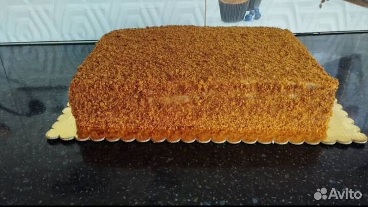 Торты на заказ медовый