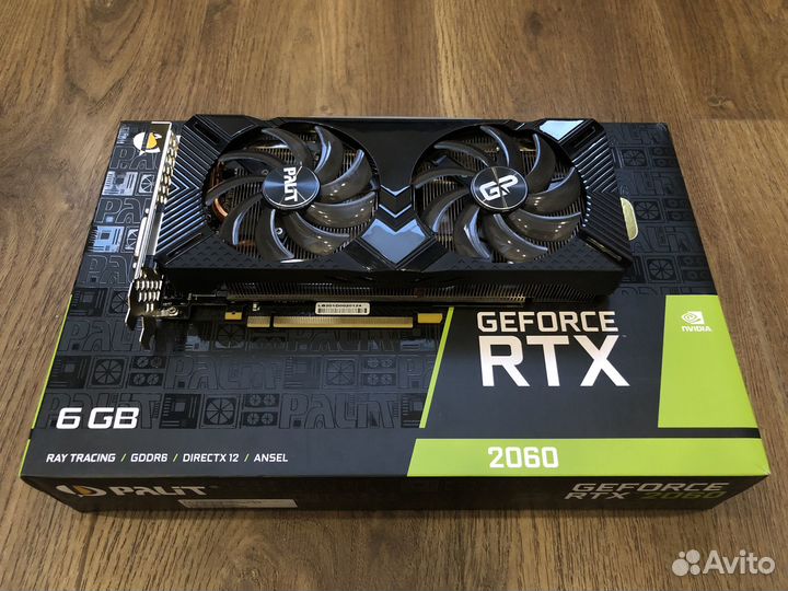 Видеокарта Palit GeForce RTX 2060 Gaming Pro