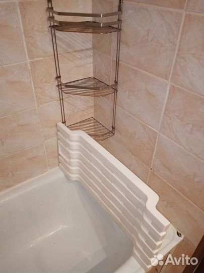 Полка для ванной (нержавеющая) и сиденье