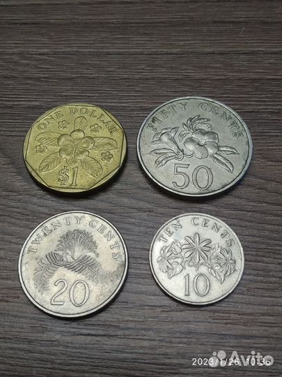 Монеты Сингапура