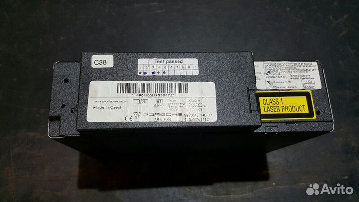 CD-чейнджер / DVD проигрыватель Porsche Cayenne