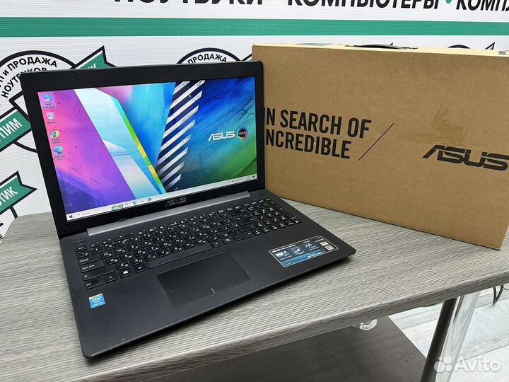 Тонкий Asus 4 ядра Pentium N3540 4Gb SSD 128Gb