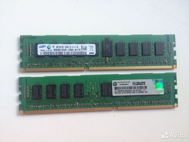 Серверная оперативная память 4GB HP 500203-061