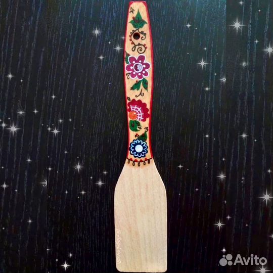 Кухонные досочки, лопатки с ручной росписью