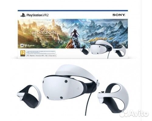 Шлем VR Sony PlayStation VR2, 120 Гц, с игрой
