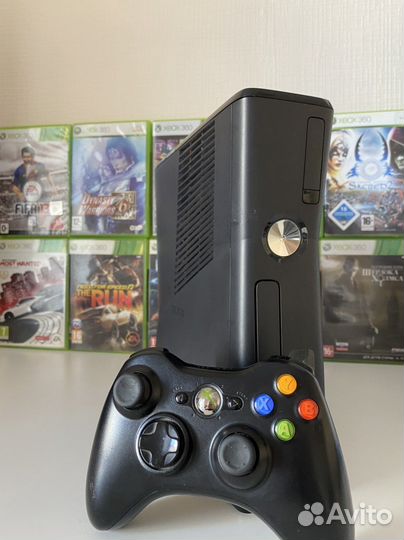 Xbox 360 slim 250 gb+ 40 игр